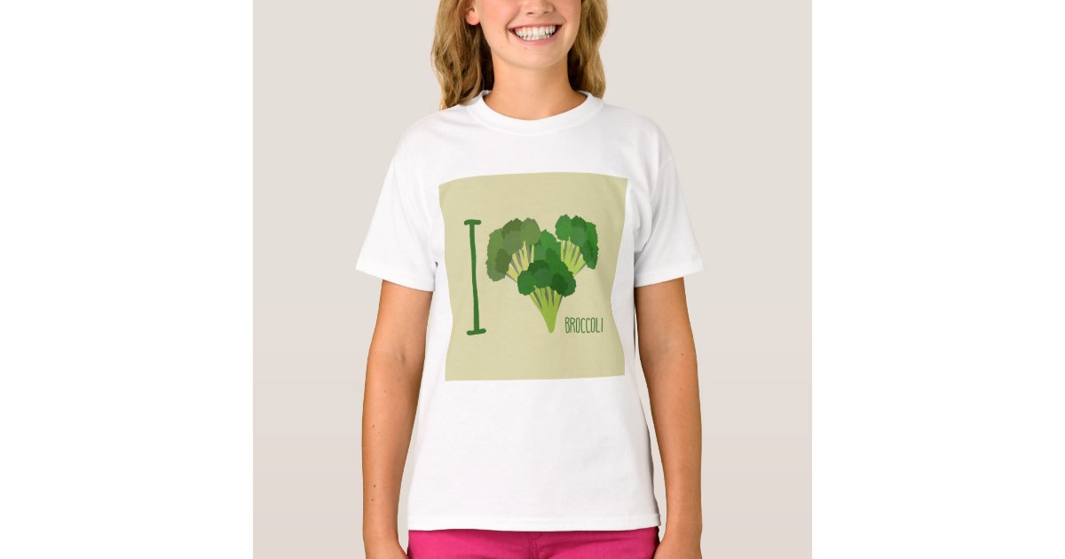 i love broccoli t shirt