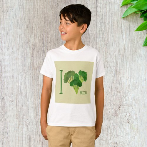 I Love Broccoli T_Shirt