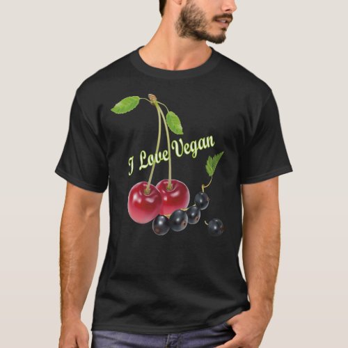 I Love broccoli With Giraffe  Funny Broccoli t shi T_Shirt