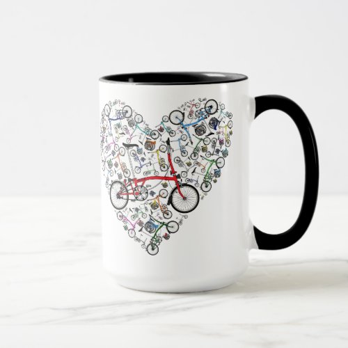 I Love Brompton Bikes Mug