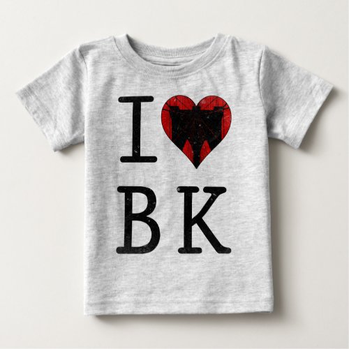 I Love Brooklyn BK NYC   Baby T_Shirt