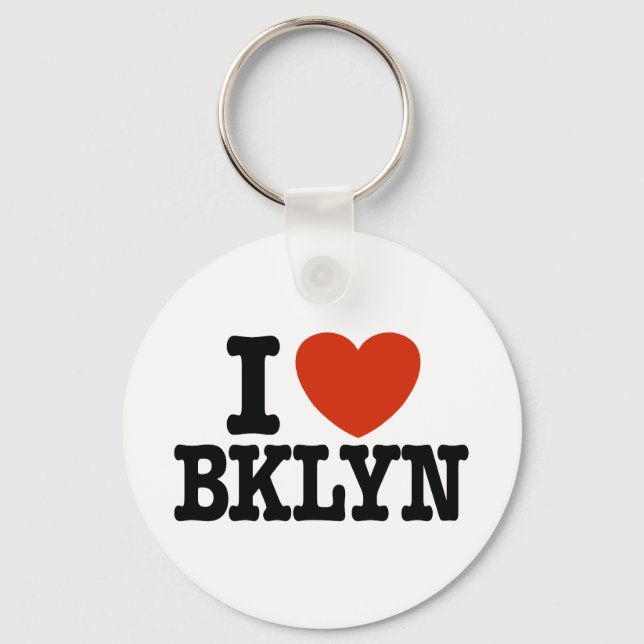 I Love Brooklyn Keychain (Front)
