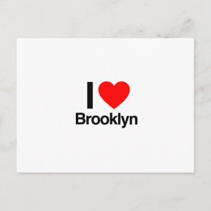 i love brooklyn postcard