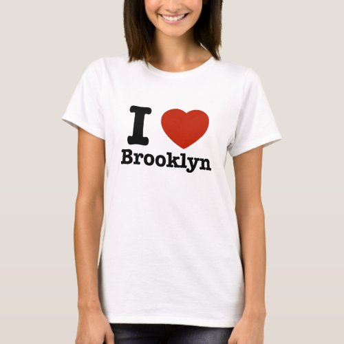 I love brooklyn T_Shirt