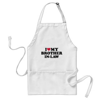 I love brother-in-law for sister-in-law adult apron