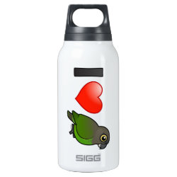 I Love Brown-headed Parrots SIGG Thermo Bottle (0.5L)