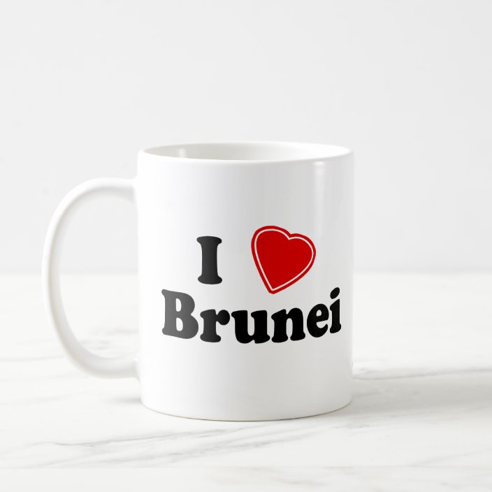 I Love Brunei Mug