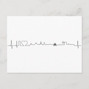 I love Brussels (ecg style) souvenir Postcard