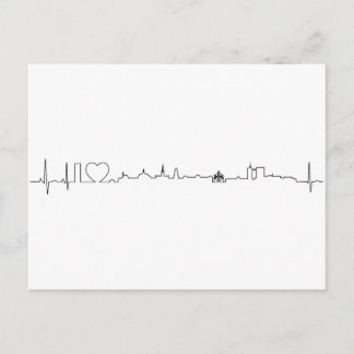 I love Brussels (ecg style) souvenir Postcard