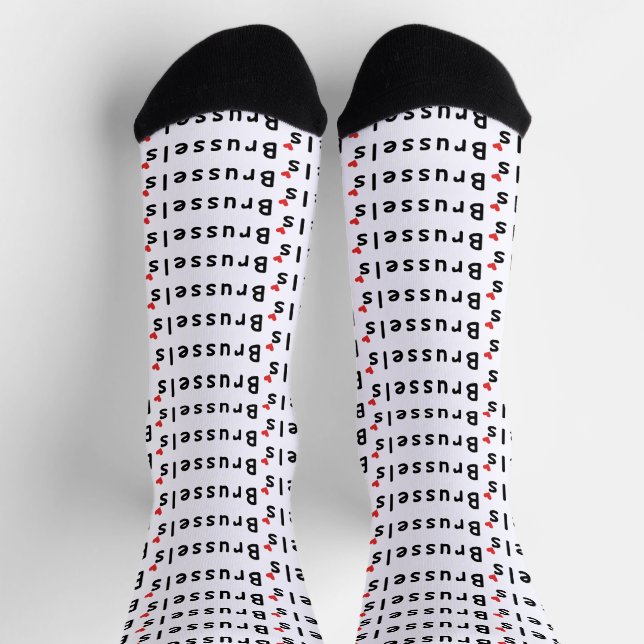 I love Brussels  Socks (Top)
