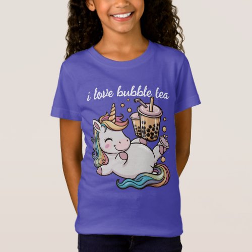 i love bubble tea T_Shirt