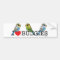 I Love Budgies Bumper Sticker