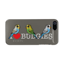I Love Budgies Incipio Feather Shine iPhone 5/5s Case
