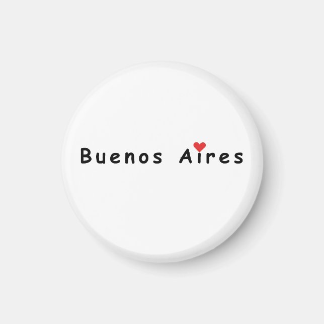 I love Buenos Aires Magnet (Front)