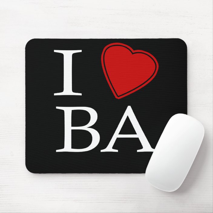 I Love Buenos Aires Mouse Pad