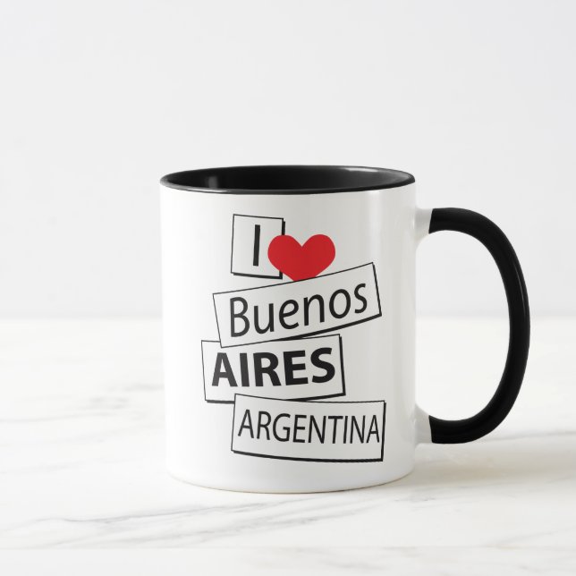 I Love Buenos Aires Mug (Right)