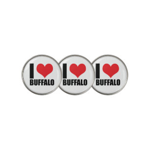 I love Buffalo Golf Ball Marker