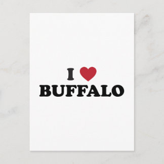 I Love Buffalo Postcard