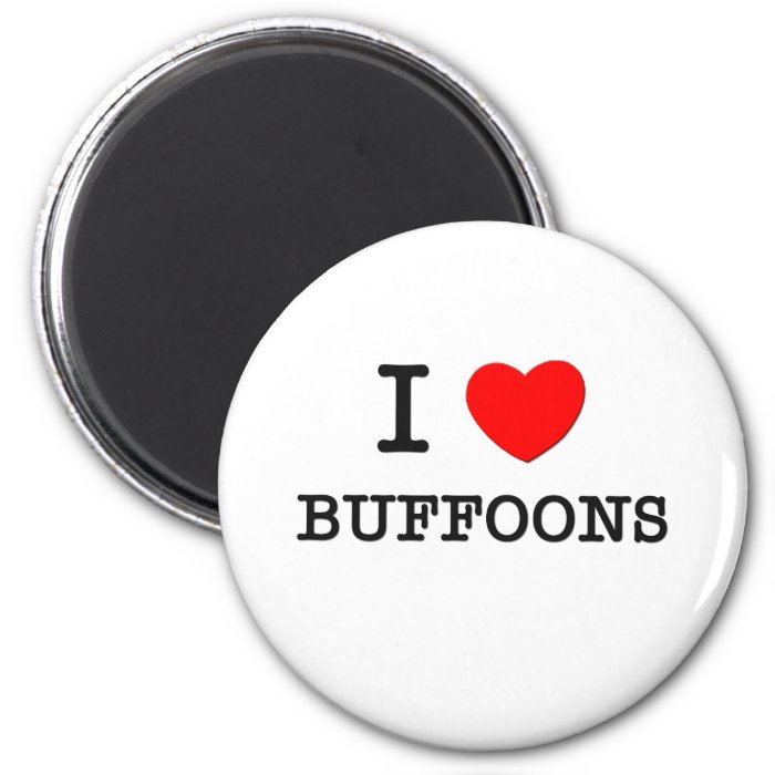 Love Buffoons Refrigerator Magnets