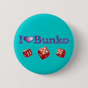 I Love Bunko Button