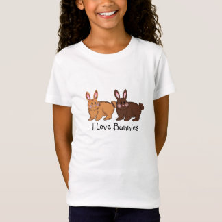 I Love Bunnies T-Shirt