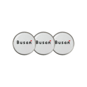 I love Busan Golf Ball Marker