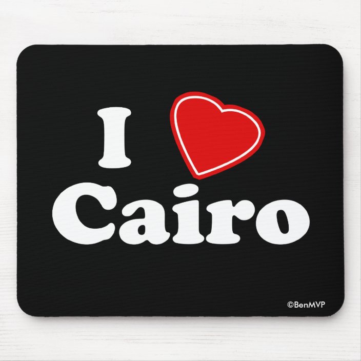 I Love Cairo Mousepad
