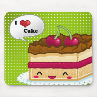 I love cake mouse pad