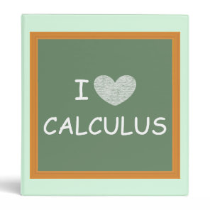 I Love Calculus Binder