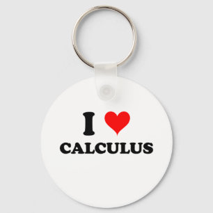 I Love Calculus Keychain