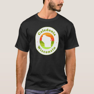 I Love Caledonia Wisconsin Wi Vacation Souvenir T-Shirt