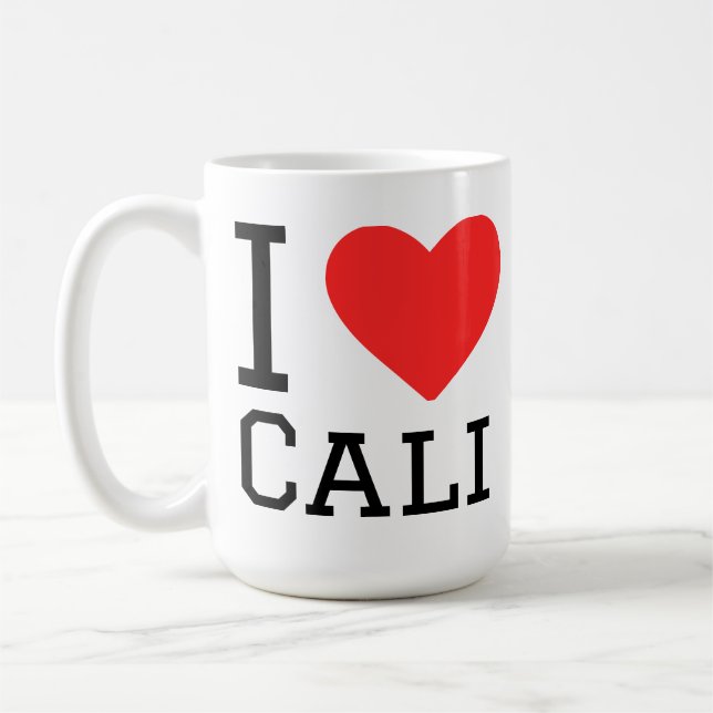 I love cali coffee mug (Left)