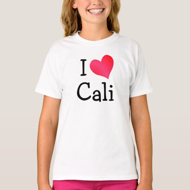 I Love Cali T-Shirt (Front)