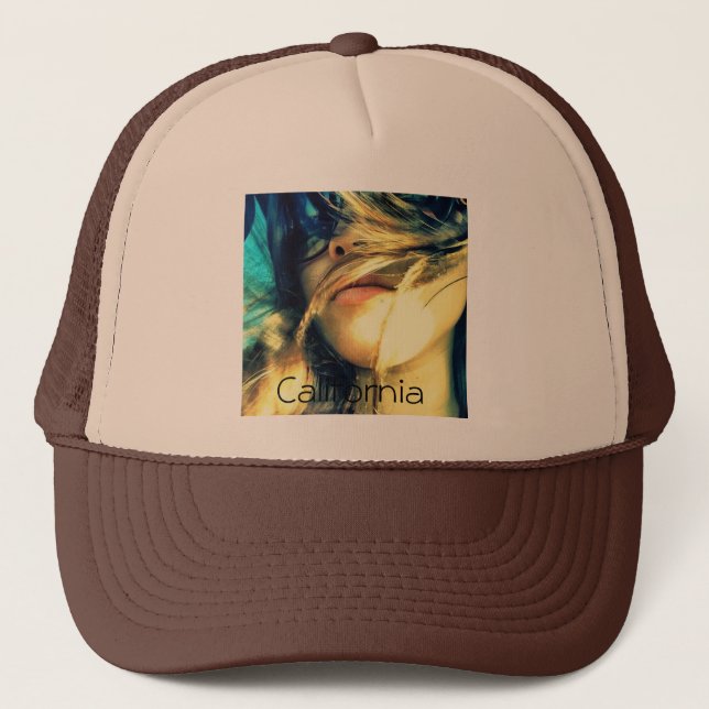 I love Cali Trucker Hat (Front)