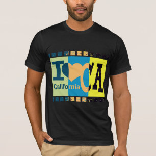 I love California - Pop art 2 T-Shirt
