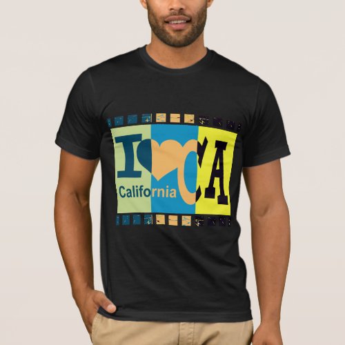 I love California _ Pop art 2 T_Shirt