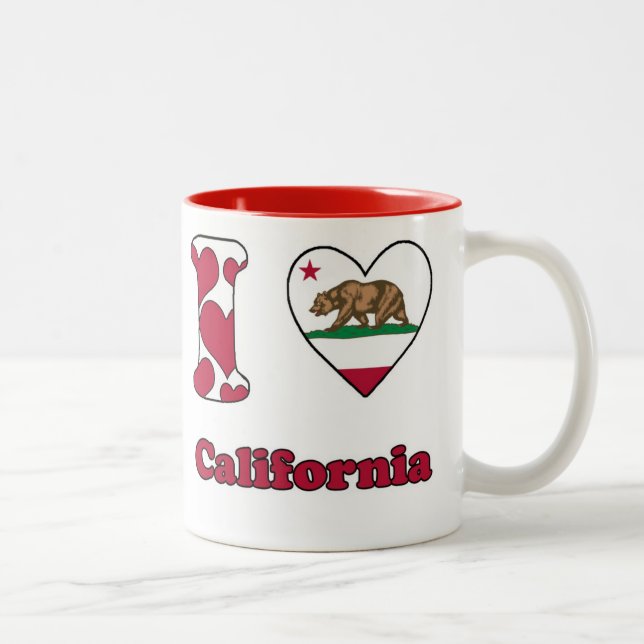 I love California Two-Tone Coffee Mug (Right)