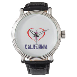 I Love California Watch – State Pride Timepiece