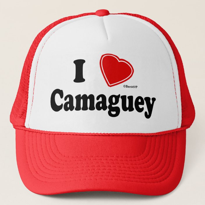 I Love Camaguey Trucker Hat