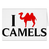 I Love Camels (Front Horizontal)