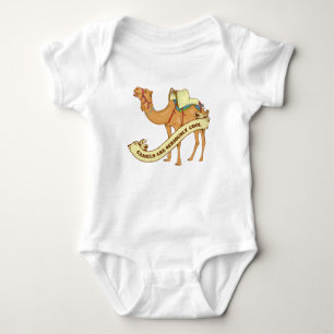 I love camels baby bodysuit
