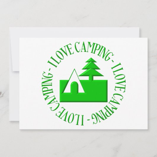 I love camping (Front)