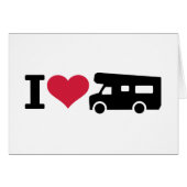 I love camping - camper (Front Horizontal)