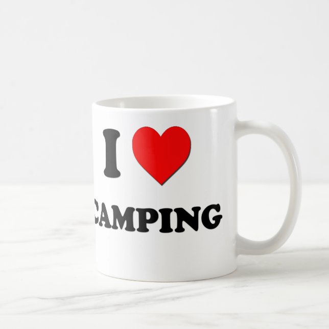 I love Camping Coffee Mug (Right)