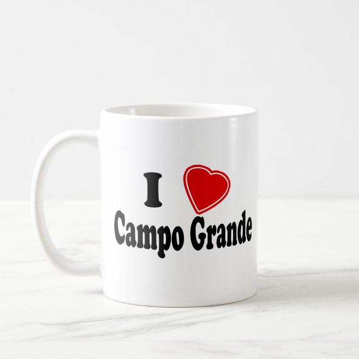 I Love Campo Grande Drinkware