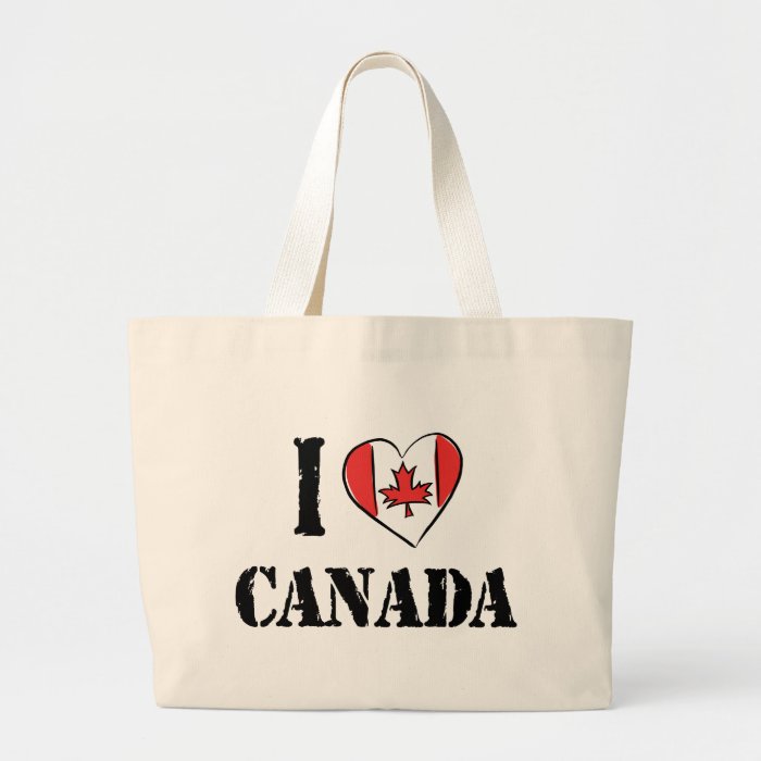 I Love Canada Bag