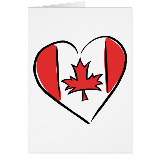 I Love Canada Cards (Front)