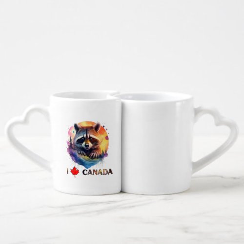 I love Canada Coffee Mug Set