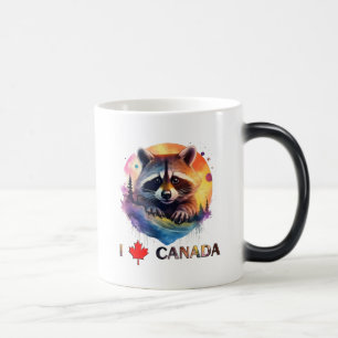 I love Canada Color Morph Mug