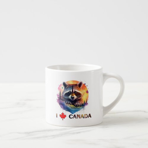 I love Canada Espresso Cup